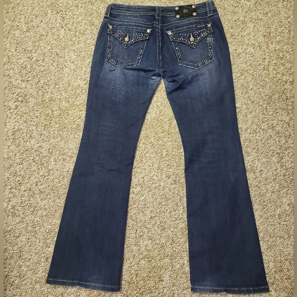 Miss Me Denim - New Miss Me Bootcut denim Jeans Bling Pockets Size 30 NWOT